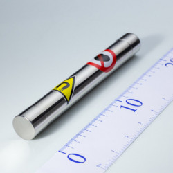 Varilla magnética, NdFeB, ø 25, l_200 mm