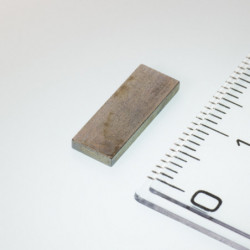 Imán de neodimio prismático, 15x5,5x1,5 P 80 °C, VMM8-N45