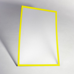 Bolsa magnética A5, con marco amarillo