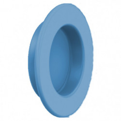 Tapa obturadora de silicona JACOB DN 120 - azul