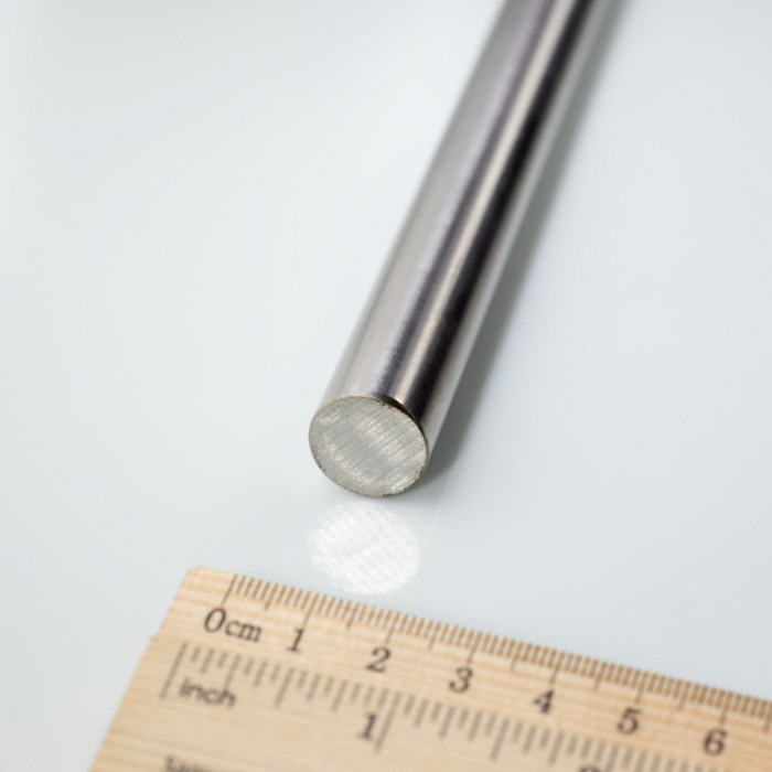 Acero inoxidable 1.4301: perfil redondo macizo, diámetro de 16 mm, longitud de 1 m