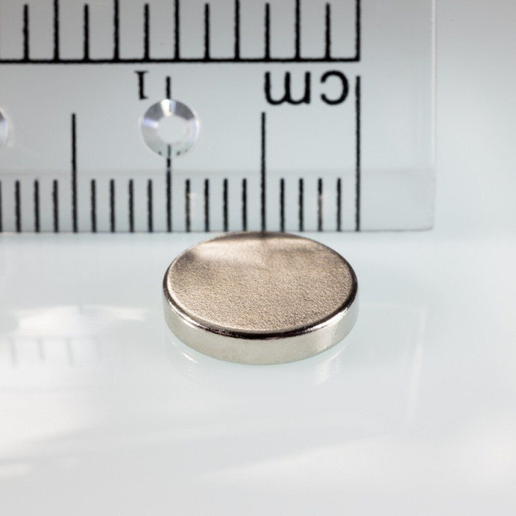 Imán de neodimio cilíndrico de 10x2,5 mm para experimentos y uso habitual